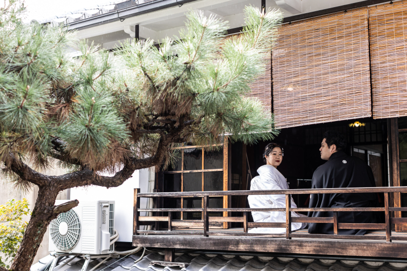 ＜京町家付きプラン＞祇園か八坂ロケと選べる京町家プラン　白無垢色打掛両方で町家利用料込み１５万円　京都満喫間違い無し