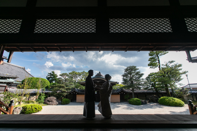 <お寺に行こうプラン>衣装1点 金戒光明寺に行こう! ご祈願&お札付き ここにしかない虎の絵と素敵なお庭で 168,000円