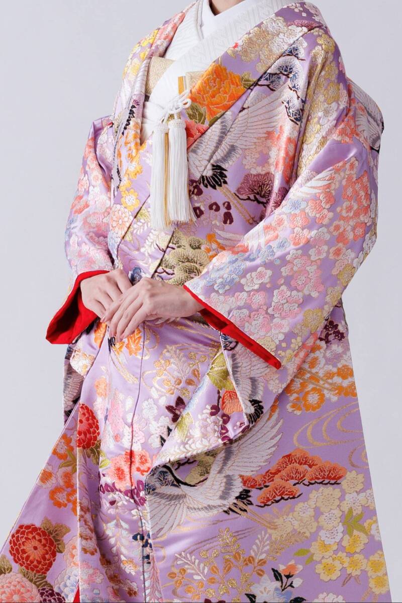 四季彩華に鶴