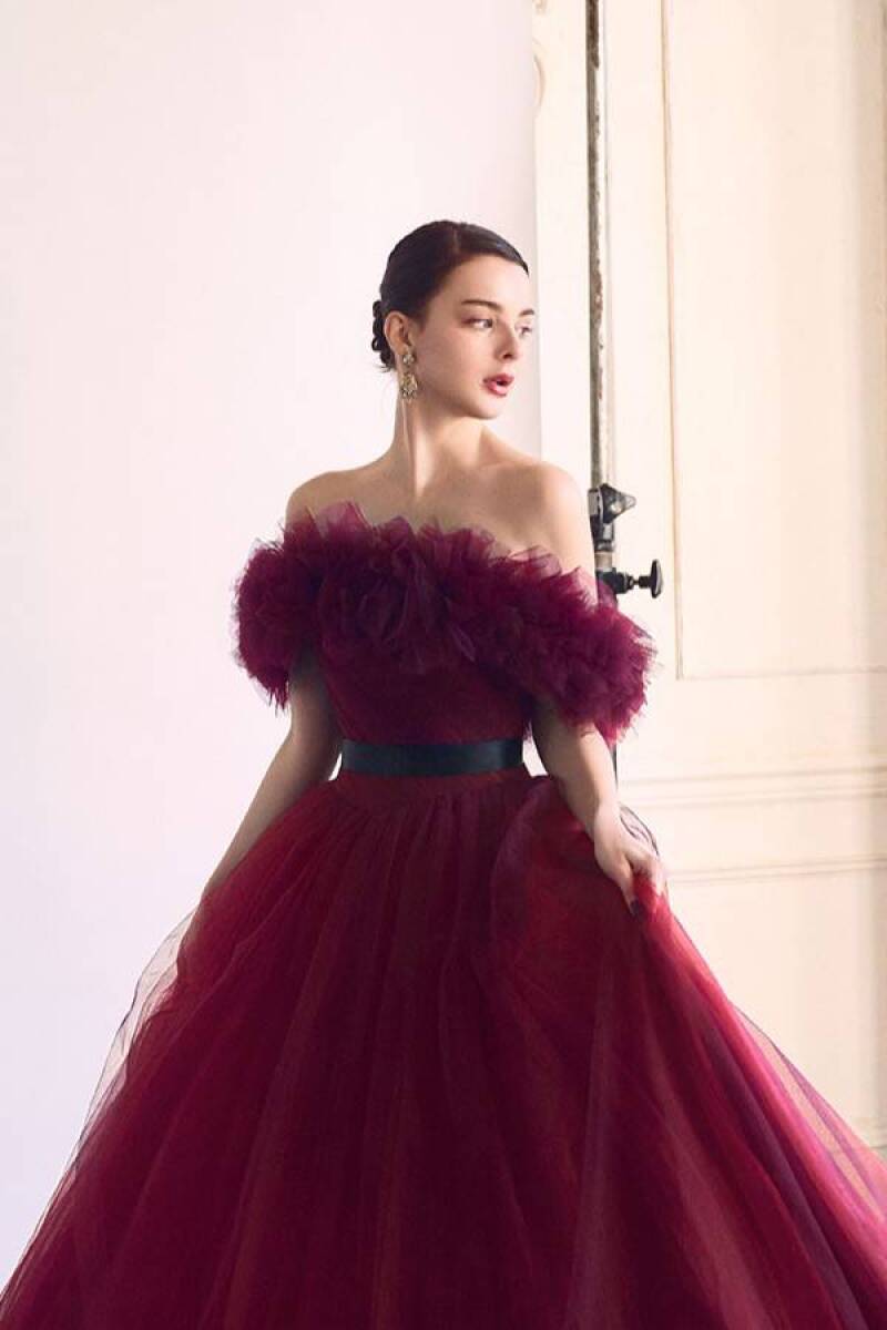 プリューム（バーガンディー） 