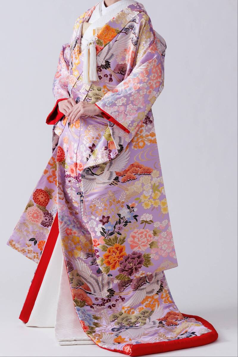 四季彩華に鶴