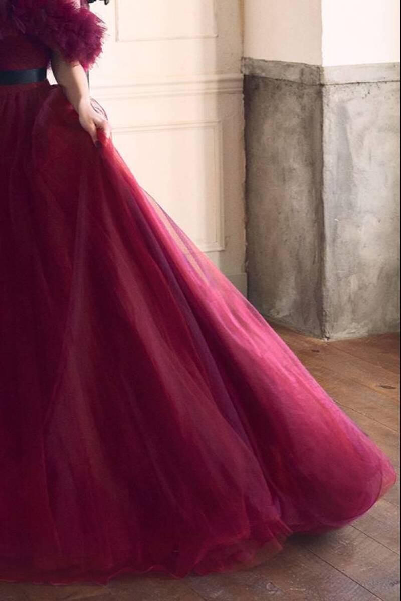 プリューム（バーガンディー） 