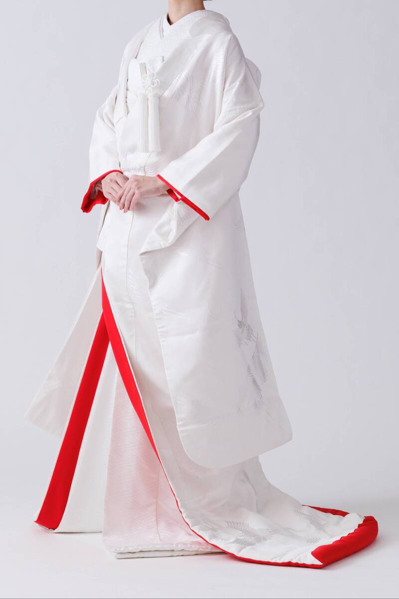 砂子に鶴