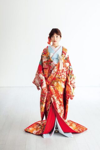 御所庭園飛翔鶴