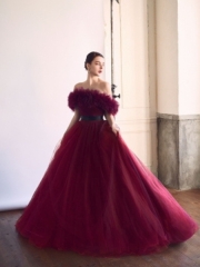 プリューム（バーガンディー） 