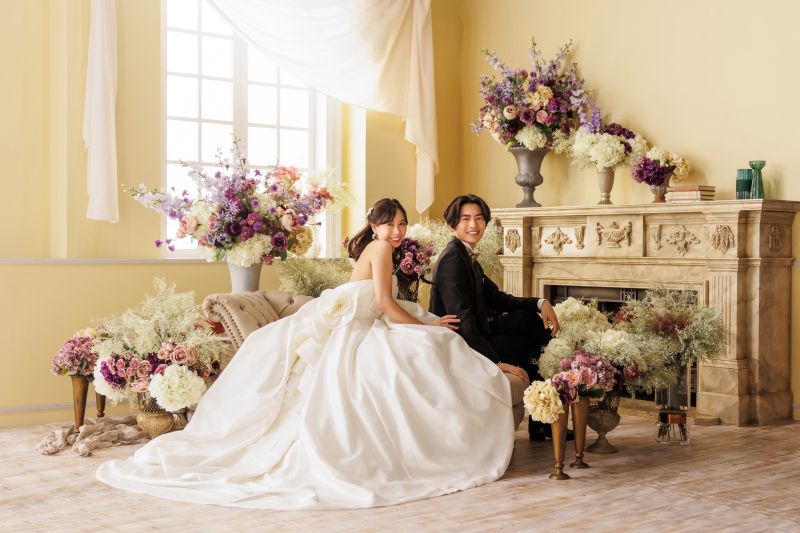 華やかさを引き立てる一枚