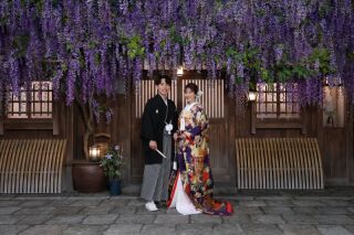 大正ロマン溢れるセットで魅せる和のお写真