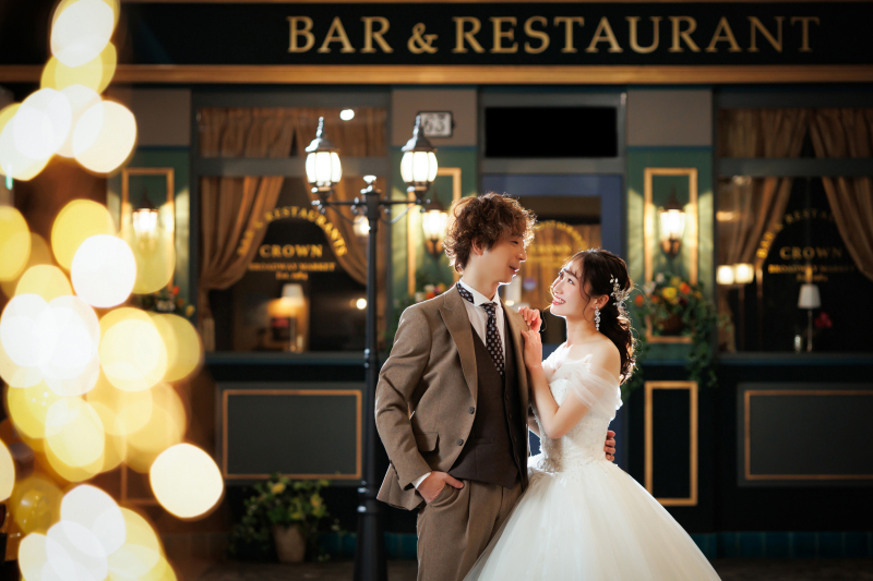 イルミネーションに灯されて