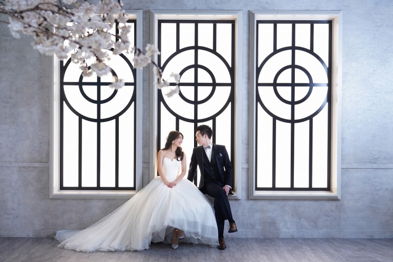 リラックスした笑顔で