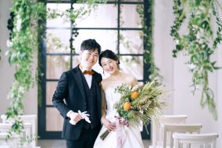 チャペルで誓うフォトウエディング