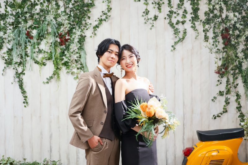 終始笑顔が絶えないおふたり