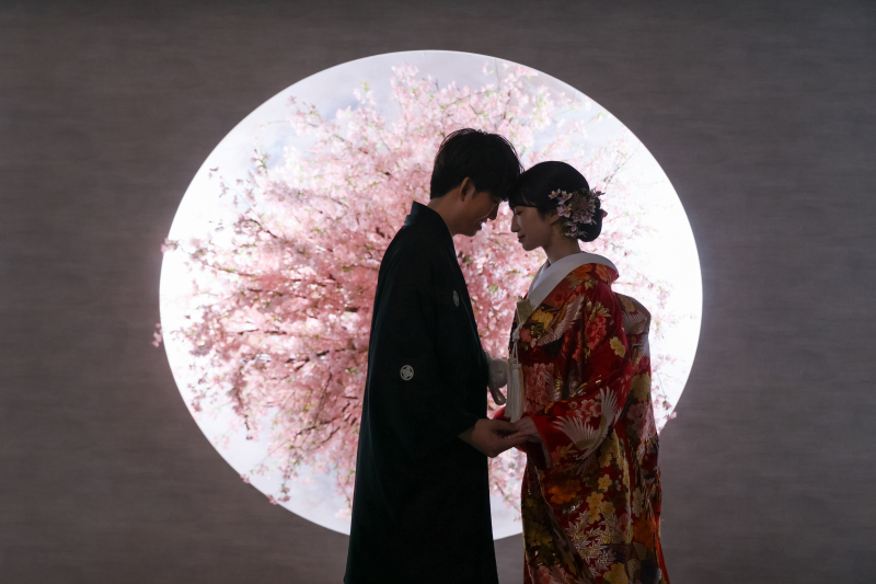 輪郭だけで語るふたり