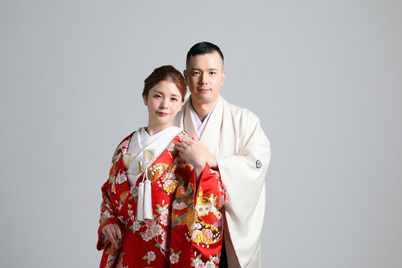 シンプルな背景に映える