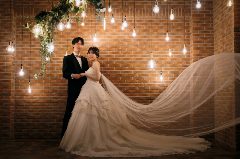 ゆるやかに流れるベール