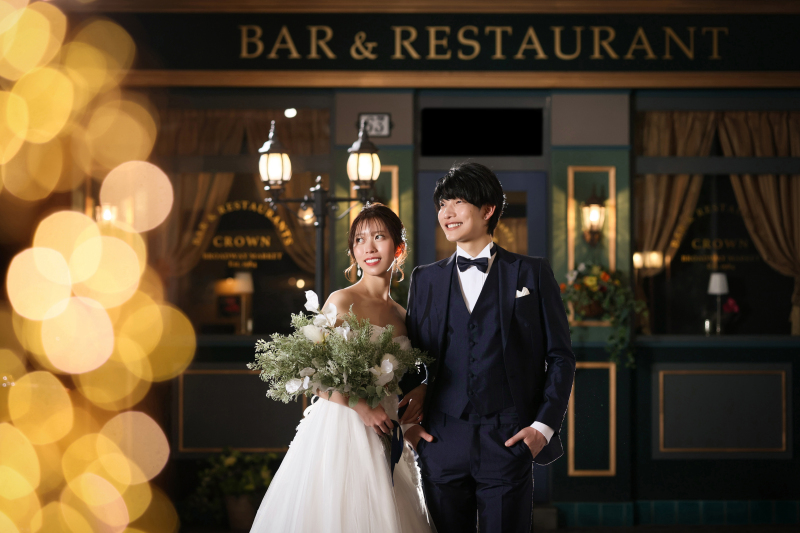 イギリスの街並みで