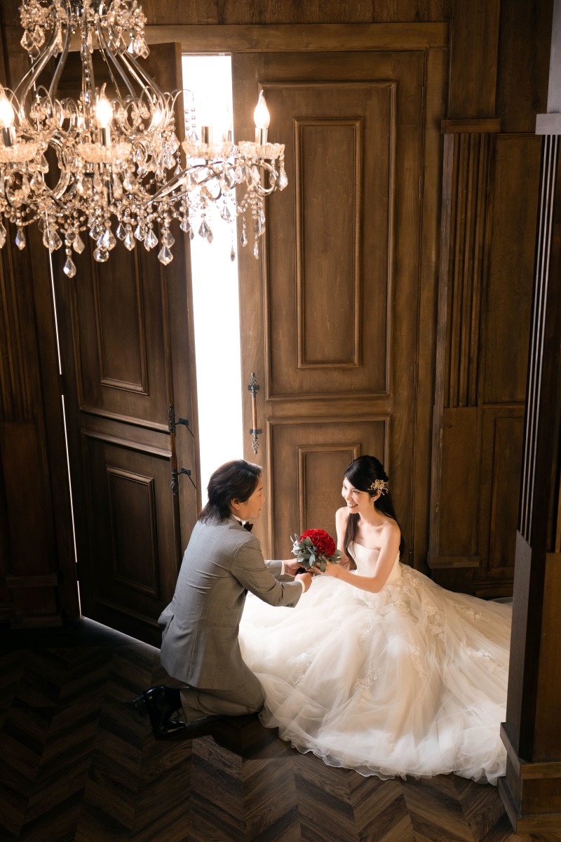 真っ赤なブーケ