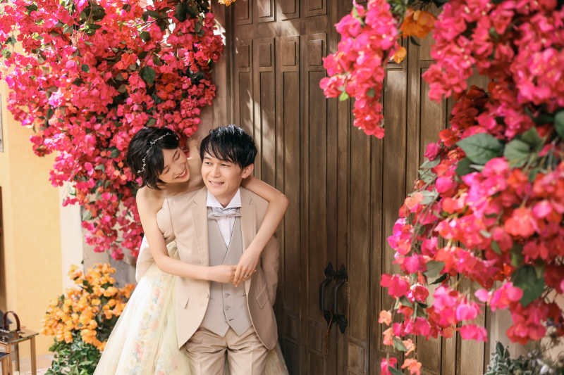 お二人の仲の良さを様々なカタチで