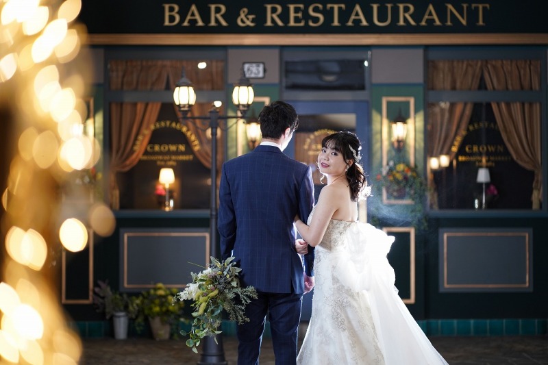 ロマンチックなフォトウエディング