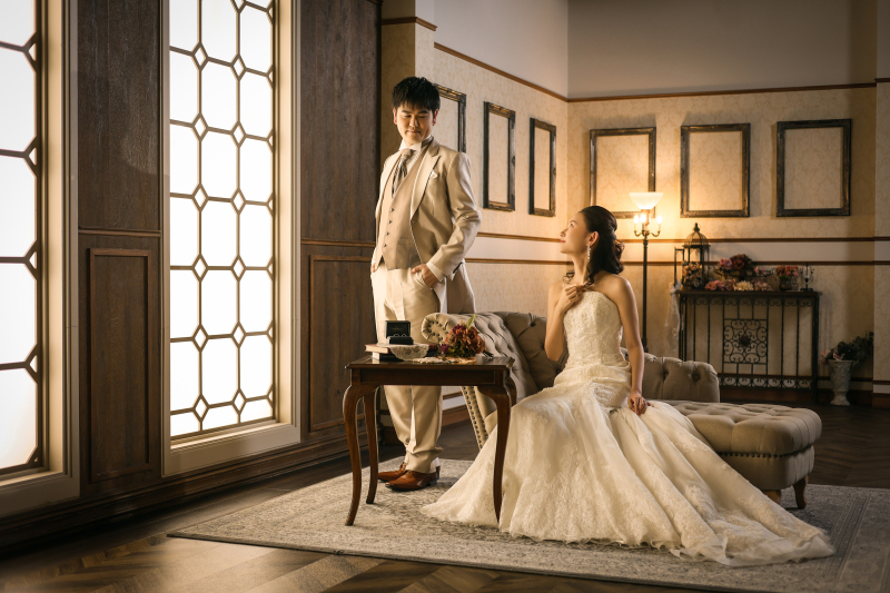 邸宅の贅沢な空間で