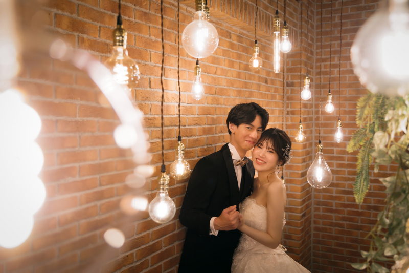 光とレンガがつくる温かな空間