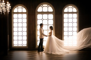 光と影が織り成す二人の時間