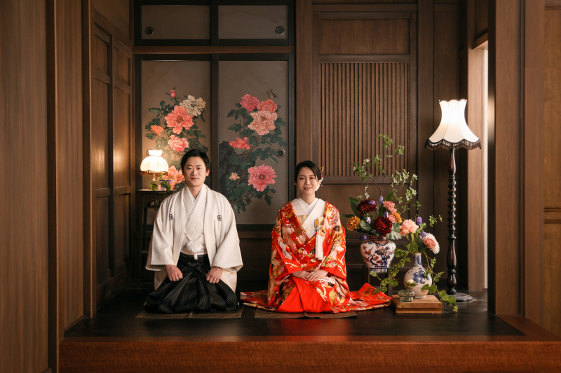 凛とした姿勢で