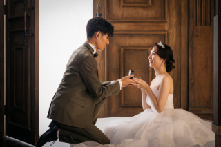 プロポーズの瞬間を