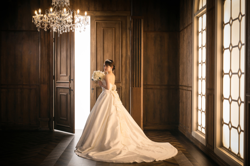 光に照らされて