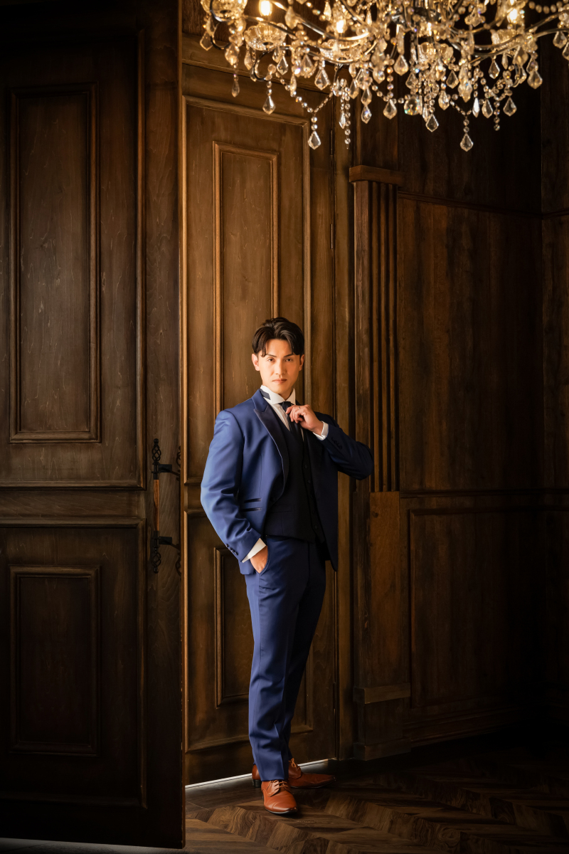 余白に立つ、まっすぐな視線