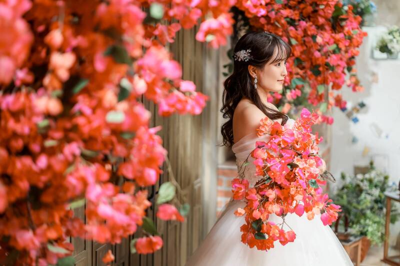 木漏れ日の下で