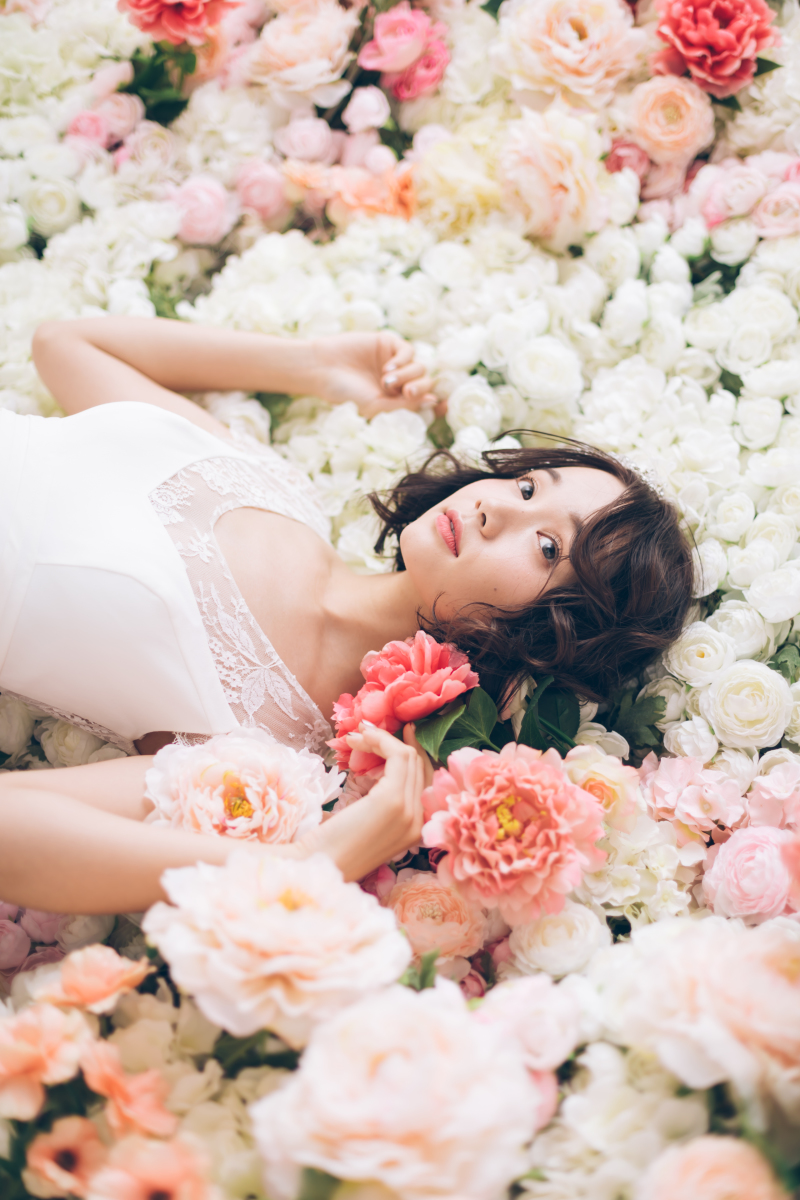 お花に囲まれて ソロ