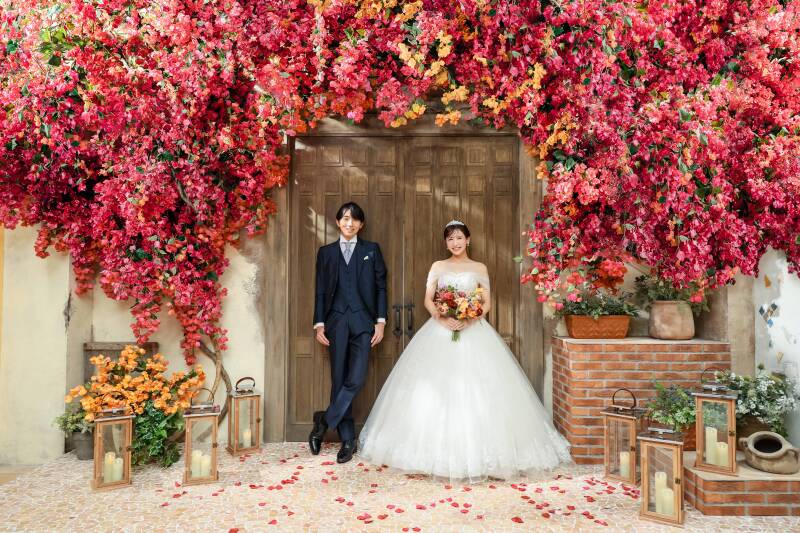 彩りの中で、微笑む