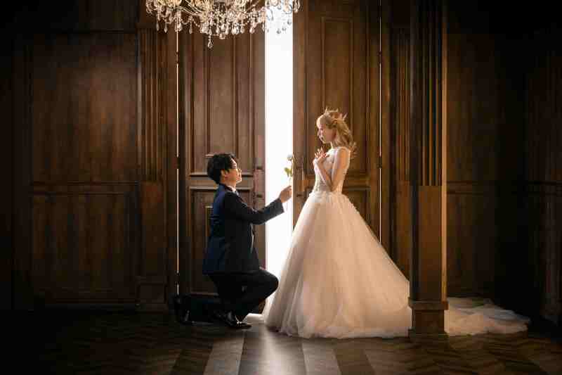 プロポーズショットの再現も