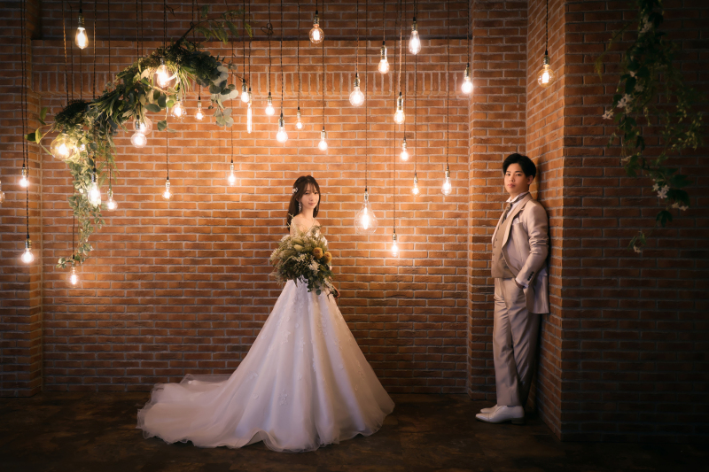 かわいらしいおふたりと おしゃれな空間へ