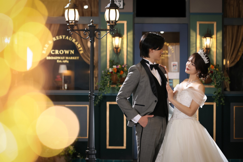 夜の街並みでダンスを