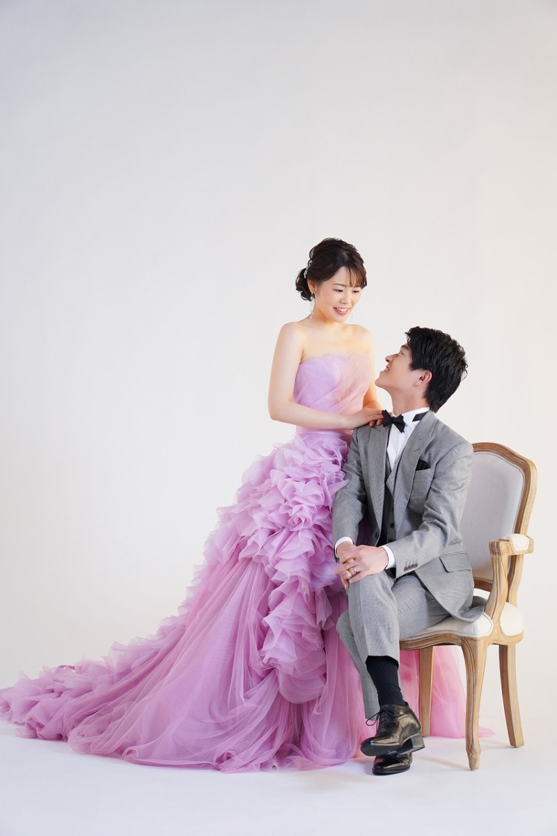 おふたりのコーディネートに注目!