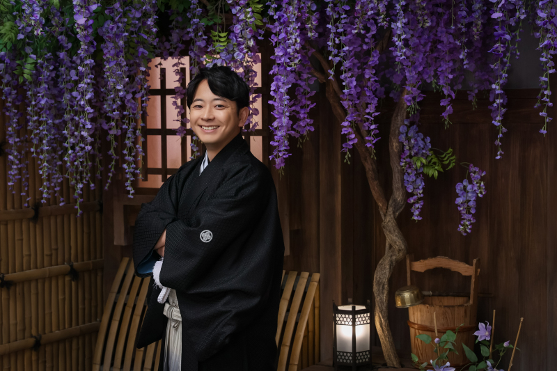 凛と立つ