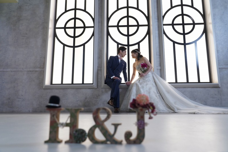 イニシャルでお洒落に