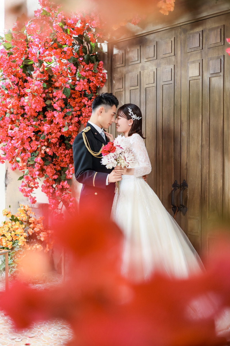 花陰で寄り添う