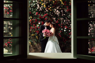 ふたりだけの空間で誓いの瞬間