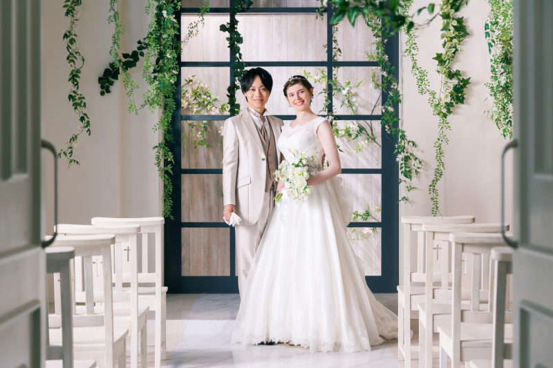 挙式風のお写真も残すことができます