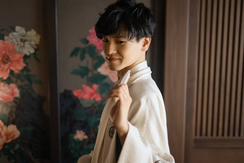 影に映える和の構え