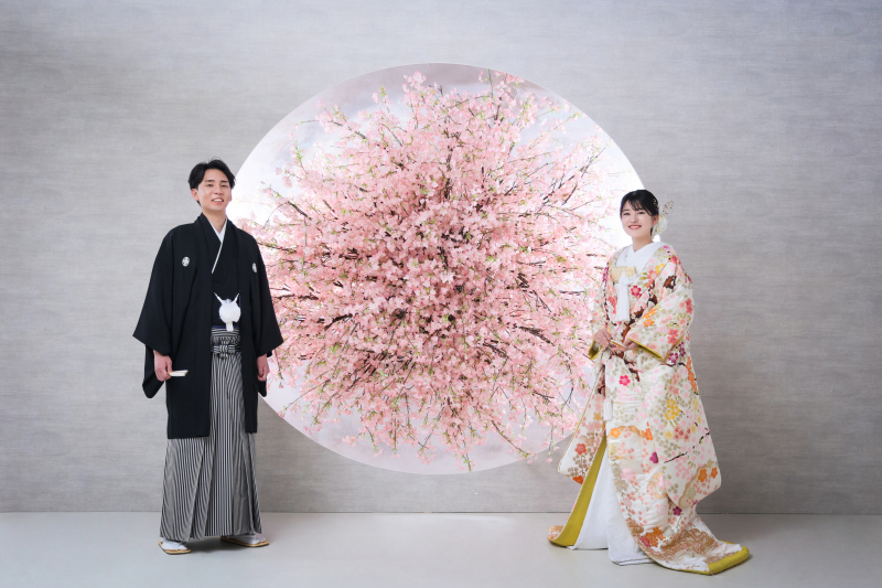 華やかなお着物で