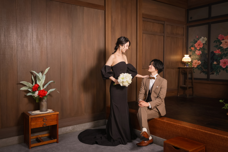 レトロモダンな雰囲気の中で