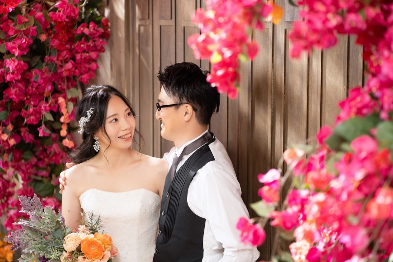 見つめ合うお二人♪