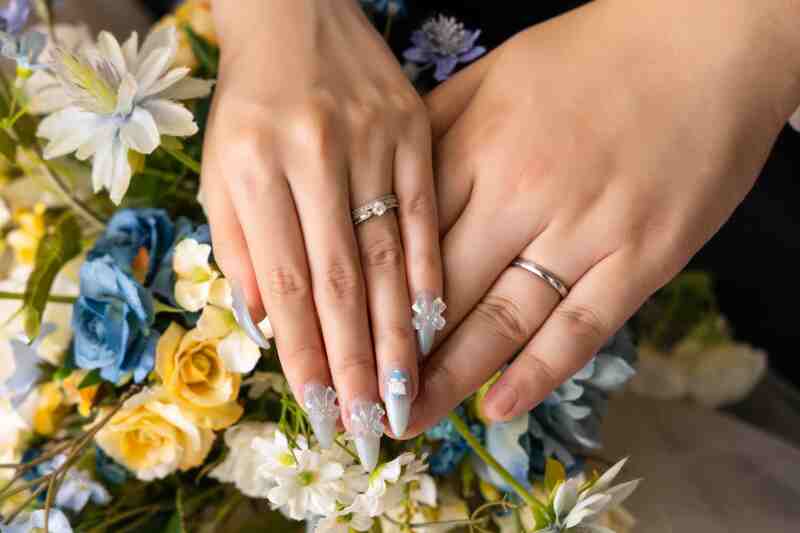 指輪ショットも♪