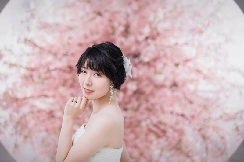 Sakuraが透明感を引き立てる