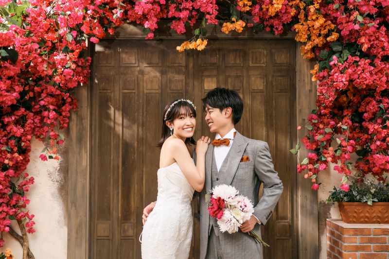 お茶目なショットも