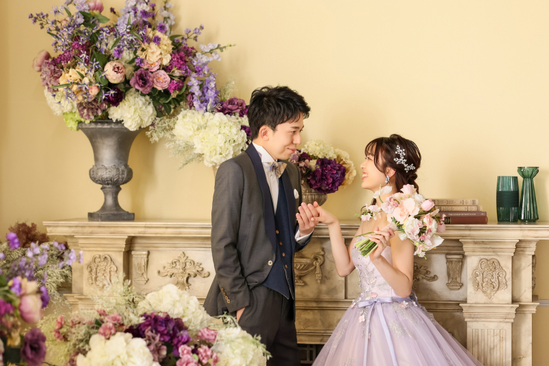 花々に囲まれたやわらかな時間