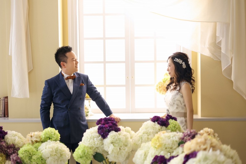 見つめあう二人